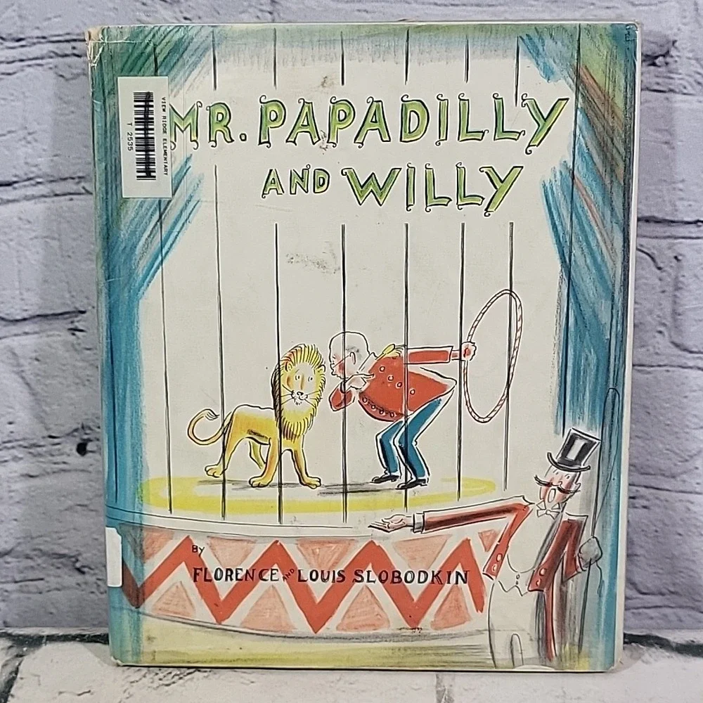 Mr Papadilly and Willy | by Florence & Louis Slobodkin Vintage Children's Book
